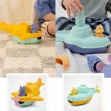 Duo l'hydravion et le sous-marin de Mr Renard