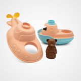 Les Véhicules Bateaux de Petit Ours Brun- Asst x6