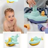 Duo l'hydravion et le sous-marin de Mr Renard