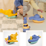 Duo l'hydravion et le sous-marin de Mr Renard